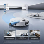 โหลดภาพลงในตัวดูแกลเลอรี, Dreame Aqua10 Roller – เครื่องดูดฝุ่นถูพื้น 2-in-1 ทำความสะอาดเปียกและแห้งในเครื่องเดียว - Dreame Thailand