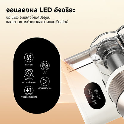 [2026 NEW] Dreame S10 Mite Remover | เครื่องดูดไรฝุ่น | ดูดแรง14500Pa | ลมร้อน65°C | UVฆ่าเชื้อ | กำจัดไร99.9% - Dreame Thailand