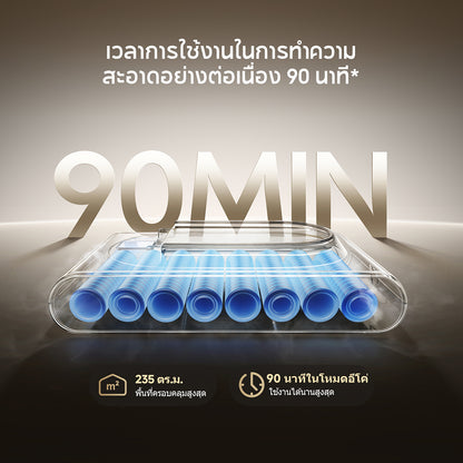 [พรีออเดอร์ 20 วัน] Dreame V50 Pro Cordless Stick Vacuum เครื่องดูดฝุ่นไร้สาย แรงดูด 220AW แบต 90นาที ลดผมพัน เบา 1.6kg ดูดถู - Dreame Thailand