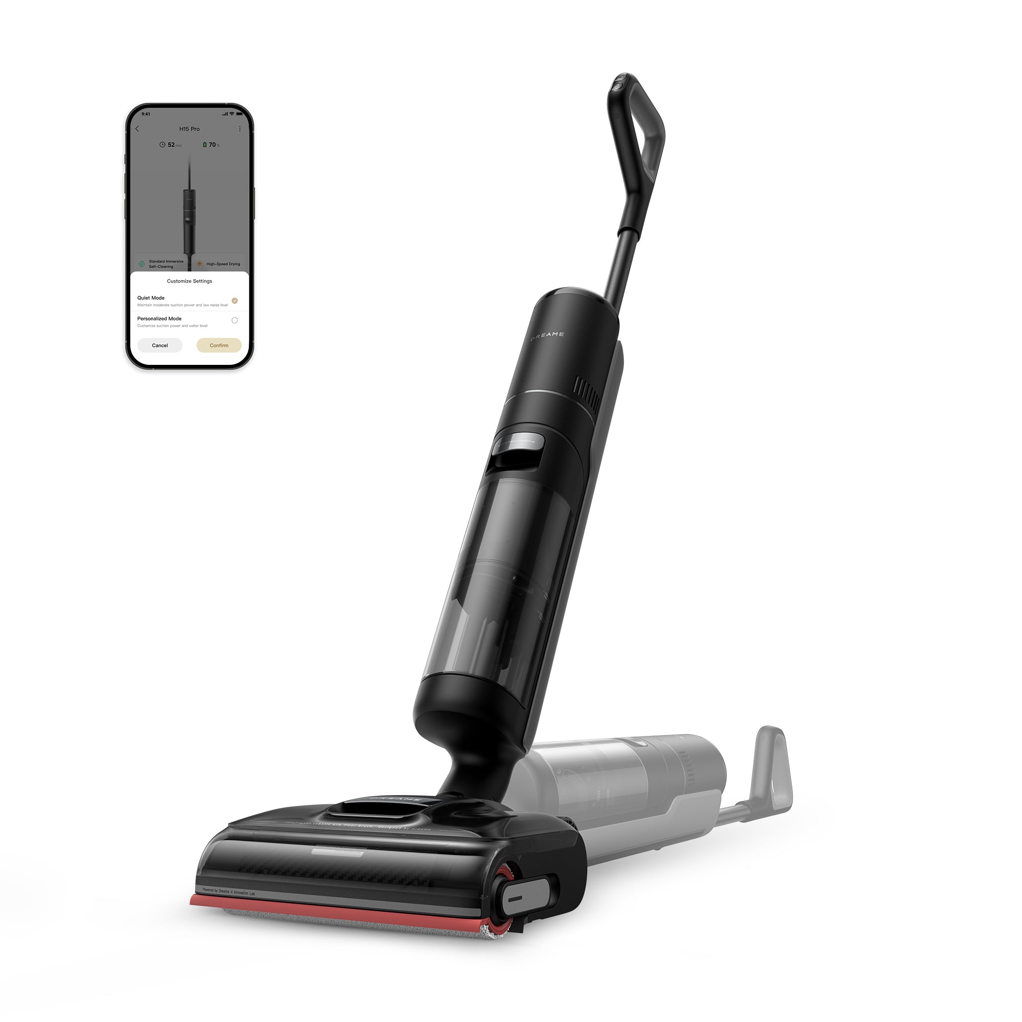 เครื่องดูดฝุ่นแบบเปียกและแห้ง Dreame H15 Pro Heat