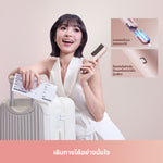 โหลดภาพลงในตัวดูแกลเลอรี, [พรีออเดอร์ 30 วัน] Dreame Sleek แปรงหวีผมตรง ไร้สาย ไอออนลบ 1500ล้าน ยกโคนผม5D เรียบในครั้งเดียว ถอดแบตขึ้นเครื่อง ชาร์จมือถือได้ - Dreame Thailand
