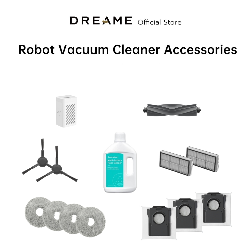 Dreame D20 Ultra / D30 Ultra Accessories | อุปกรณ์เสริมหุ่นยนต์ดูดฝุ่น - Dreame Thailand