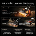 โหลดภาพลงในตัวดูแกลเลอรี, [NEW]Dreame H15 Pro Heat Wet and Dry Vacuum แขนกลอัจฉริยะ AI เครื่องดูดฝุ่นถูพื้น เส้นผมพันกันเป็น0ล้างด้วยน้ำร้อน100℃ - Dreame Thailand
