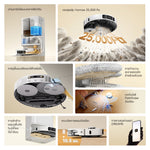 将图片加载到图库查看器，[NEW] Dreame L10s Ultra Heat | หุ่นยนต์ดูดฝุ่น | ดูดแรง 25,000Pa | ซักผ้าม็อบด้วยน้ำร้อน 80°C | อบผ้าม็อบด้วยลมร้อน | ไม่ต้องทำความสะอาดเอง
