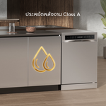 โหลดภาพลงในตัวดูแกลเลอรี, [2026 NEW] Dreame DZ401 Pro Free-standing Dishwasher อบแห้งคู่ เงียบ42dB เก็บจานไร้กลิ่น7วัน แขนพ่นFlexWing - Dreame Thailand
