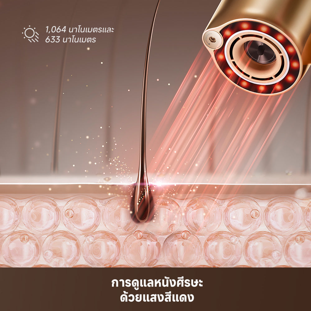 Dreame Miracle Pro | เครื่องไดร์ผมความเร็วสูง ปล่อยเอสเซนเซ์ + ควบคุมอุณหภูมิอัจฉริยะ ทำให้ผมดูเงางาม - Dreame Thailand