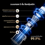 将图片加载到图库查看器，[พรีออเดอร์ 15 วัน] Dreame V18S Cordless Stick Vacuum เครื่องดูดฝุ่นไร้สาย แรงดูด 27000Pa ไฟ LED เผยฝุ่น 16 เท่า เวลาทำงานสูงสุด 90 นาที
