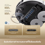 将图片加载到图库查看器，[NEW] Dreame L10s Ultra Heat | หุ่นยนต์ดูดฝุ่น | ดูดแรง 25,000Pa | ซักผ้าม็อบด้วยน้ำร้อน 80°C | อบผ้าม็อบด้วยลมร้อน | ไม่ต้องทำความสะอาดเอง
