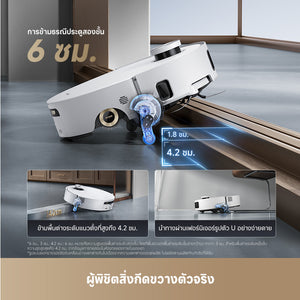 Dreame Aqua10 Roller – เครื่องดูดฝุ่นถูพื้น 2-in-1 ทำความสะอาดเปียกและแห้งในเครื่องเดียว