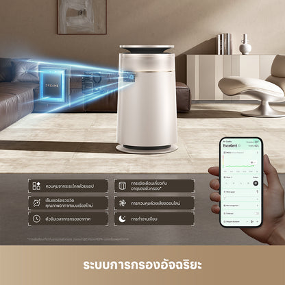 [พรีออเดอร์ 20 วัน] Dreame FP10 Pet Air Purifier | เครื่องฟอกอากาศ | ระบบทำความสะอาดตัวเอง | กำจัดขนสัตว์ | ฆ่าเชื้อ UVC | กรอง PM2.5 | กำจัดฟอร์มาลดีไฮด์ | ดับกลิ่นสองพลัง - Dreame Thailand