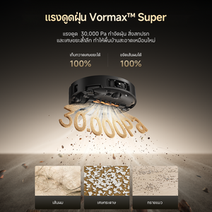 [NEW2025]Dreame Matrix10 Ultra Robot Vacuum and Mop ฟังก์ชันสลับหัวถูหลายแบบ แรงดูดสูงสุด30kPa ซักผ้าม็อปด้วยน้ำร้อน100℃ - Dreame Thailand