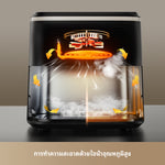 โหลดภาพลงในตัวดูแกลเลอรี, [พรีออเดอร์ 30 วัน] Dreame AF60 Air Fryer 7L หม้อทอดไร้น้ำมัน ระบบไอน้ำ CrispVapor™ ลมร้อน 3D ไม่ต้องพลิก 20 โปรแกรมอัตโนมัติ พร้อมระบบทำความสะอาดด้วยไอน้ำ - Dreame Thailand
