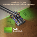 โหลดภาพลงในตัวดูแกลเลอรี, [2026 NEW] Dreame Air Vacuum Cleaner เบา 1.1กก. แปรงลูกกลิ้งคู่ หมุน 360° แรงดูด 100AW ไฟส่อง 300° กรองละเอียด 99.99% - Dreame Thailand

