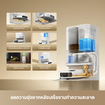 将图片加载到图库查看器，[NEW] Dreame L10s Ultra Heat | หุ่นยนต์ดูดฝุ่น | ดูดแรง 25,000Pa | ซักผ้าม็อบด้วยน้ำร้อน 80°C | อบผ้าม็อบด้วยลมร้อน | ไม่ต้องทำความสะอาดเอง - Dreame Thailand
