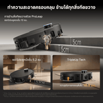 Load image into Gallery viewer, [พรีออเดอร์ 30 วัน] Dreame X60 Ultra Extreme Robot Vacuum Cleaner หุ่นยนต์ดูดฝุ่น แขนกลคู่ยืด18ซม. แรงดูด42,000Pa AIหลบหลีก320+ชนิด ข้ามขั้น10ซม.
