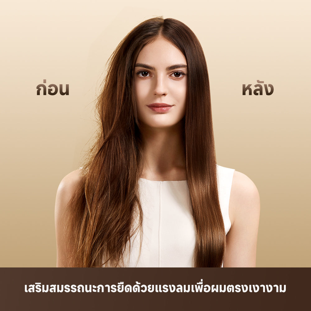 Dreame Aero Straight เครื่องหนีบผม 2ใน1 หนีบผม+บำรุงผม | มอเตอร์110,000 รอบ ควบอุณหภูมิได้ดี ผมไม่เสียหาย