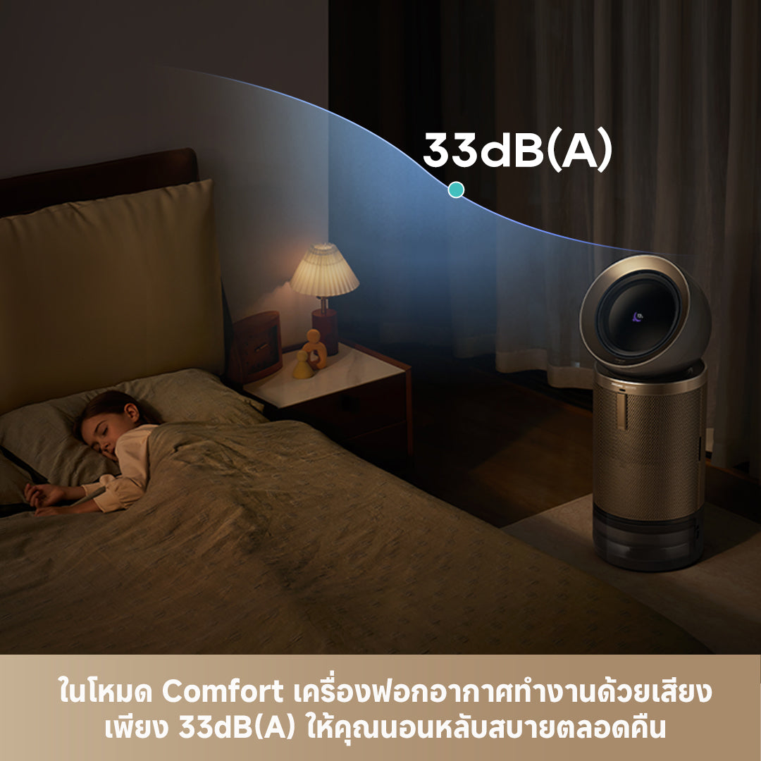 [2025 NEW] Dreame PM30 Smart Air Purifier เครื่องฟอกอากาศ ฟังก์ชันเพิ่มความชื้น ครอบคลุมพื้นที่กว้าง กำจัดฟอร์มาลดีไฮด์