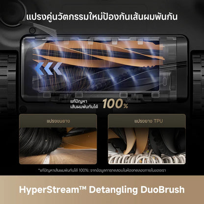Test [New] Dreame Aqua 10 Pro Track ถูพื้นระบบรางอัจฉริยะ น้ำอุ่น 45°C แรงดูด 25000Pa ข้ามสิ่งกีดขวาง 6 ซม. - Dreame Thailand