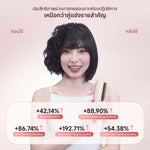 โหลดภาพลงในตัวดูแกลเลอรี, [พรีออเดอร์ 30 วัน] Dreame Sleek แปรงหวีผมตรง ไร้สาย ไอออนลบ 1500ล้าน ยกโคนผม5D เรียบในครั้งเดียว ถอดแบตขึ้นเครื่อง ชาร์จมือถือได้
