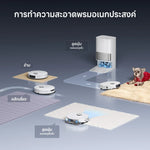 โหลดภาพลงในตัวดูแกลเลอรี, [NEW 2025] Dreame L40S Ultra Robot Vacuum Cleaner หุ่นยนต์ดูดฝุ่นถูพื้น แขนไบโอนิคคู่ ดูดแรง 19,000Pa ถูสะอาด อัตโนมัติ - Dreame Thailand
