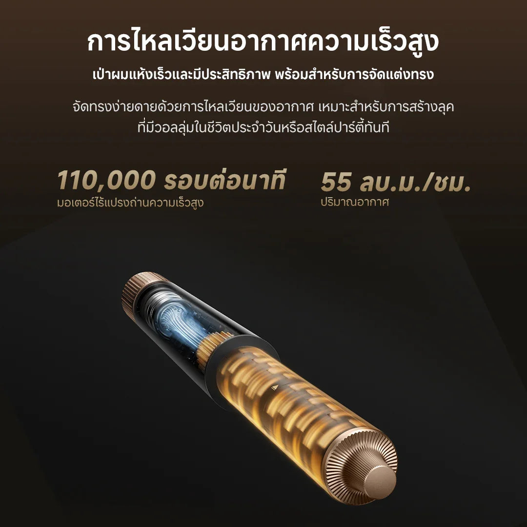 [NEW] Dreame AirStyle Pro 7-in-1 Hair Drying & Styling System เครื่องจัดแต่งทรงผม เป่าผม ม้วนผมอัตโนมัติ ลอนเรียบ - Dreame Thailand