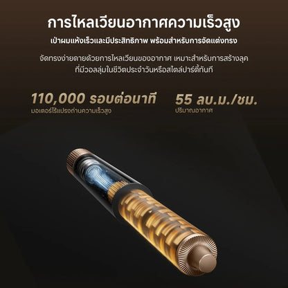 [NEW] Dreame AirStyle Pro 7-in-1 Hair Drying & Styling System เครื่องจัดแต่งทรงผม เป่าผม ม้วนผมอัตโนมัติ ลอนเรียบ - Dreame Thailand