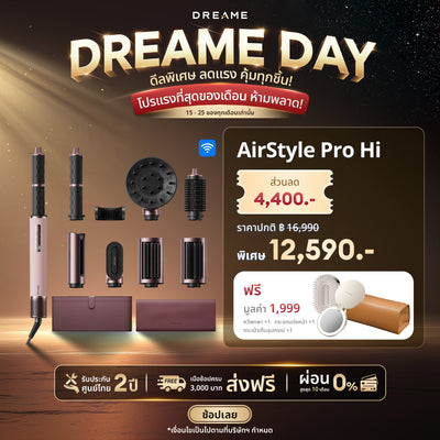 [Pre-order 25 days] Dreame AirStyle Pro Hi 8-in-1 Smart Hair Dryer and Styler with AI Styling and High-Speed Motor