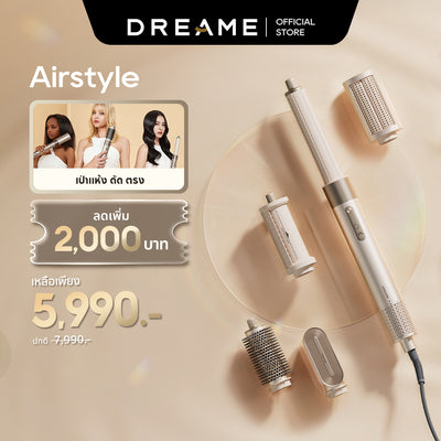 [HOT] Dreame AirStyle 5-in-1 Hair Drying & Styling System Hair Dryer, Automatic Hair Curler, Smooth Curls, Blow Dryer