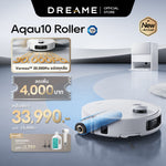 โหลดภาพลงในตัวดูแกลเลอรี, [NEW 2025] Dreame Aqua10 Roller Robot Vacuum หุ่นยนต์ดูดฝุ่น แรงดูดสูง 30kPa ล้างผ้าถู 100°C แรงปีนสุดพลัง 6 ซม.
