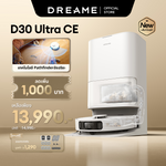 โหลดภาพลงในตัวดูแกลเลอรี, [NEW] Dreame D30 Ultra CE Robot Vacuum 25,000Pa แรงดูดทรงพลัง ถูชิดขอบ ซักม็อบอัตโนมัติ ยกม็อบ 10.5 มม.
