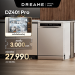 Load image into Gallery viewer, [2026 NEW] Dreame DZ401 Pro Free-standing Dishwasher อบแห้งคู่ เงียบ42dB เก็บจานไร้กลิ่น7วัน แขนพ่นFlexWing - Dreame Thailand
