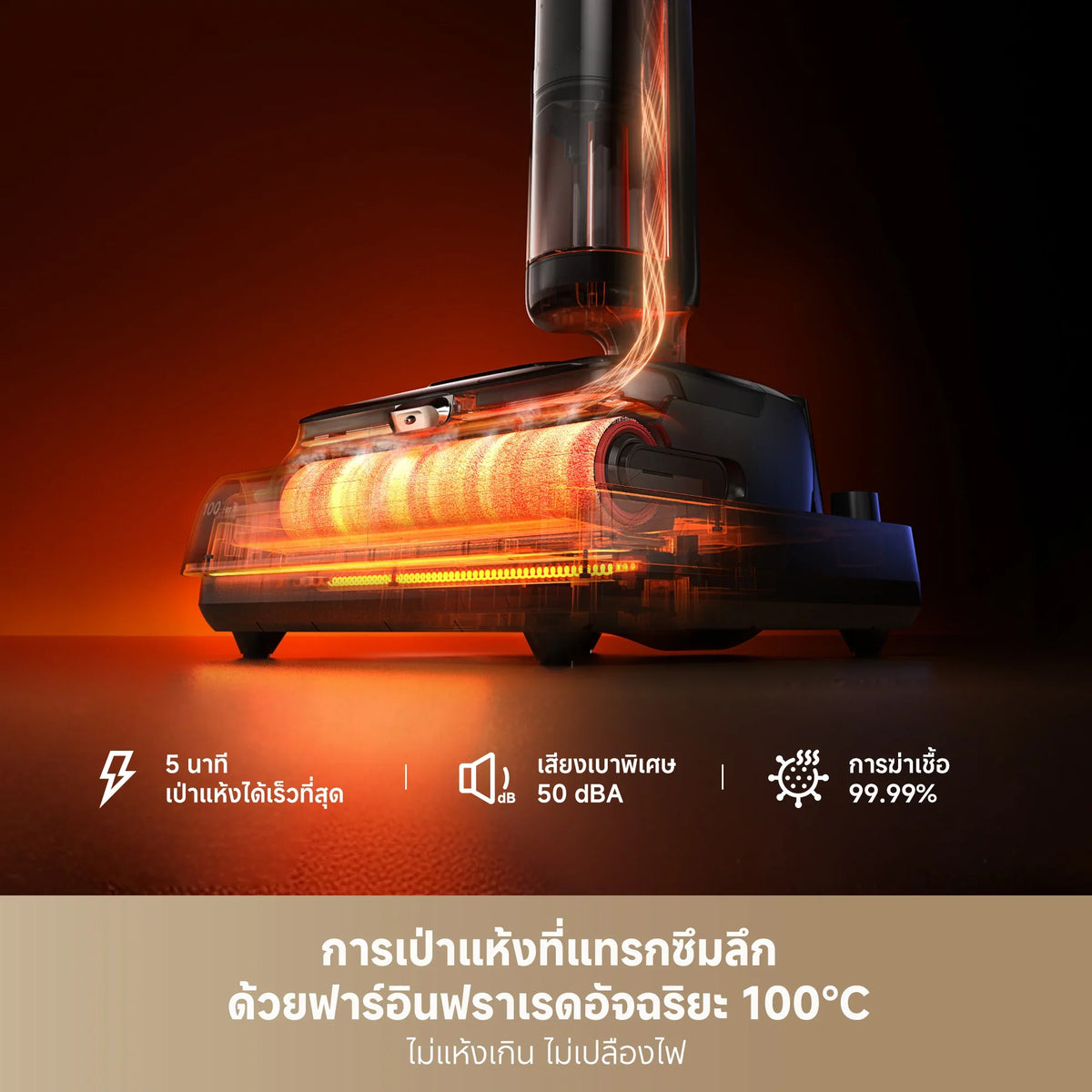Dreame H15 Pro FoamWash – เครื่องดูดพื้น Wet & Dry พร้อมโหมดโฟมและล้างตัวเอง - Dreame Thailand