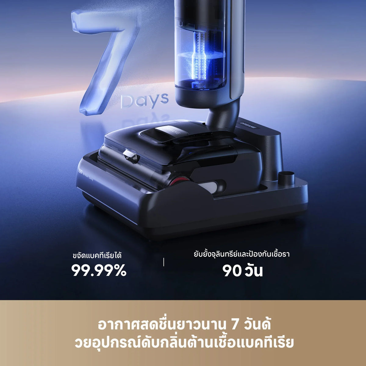 Dreame H15 Pro FoamWash – เครื่องดูดพื้น Wet & Dry พร้อมโหมดโฟมและล้างตัวเอง - Dreame Thailand
