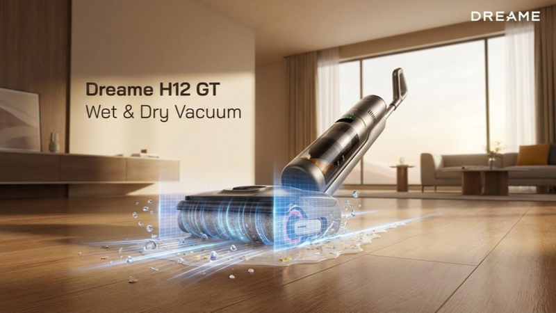 จัดการงานบ้านอย่างมีประสิทธิภาพด้วย Dreame H12 GT นวัตกรรมทำความสะอาดพื้นที่เข้าถึงยาก