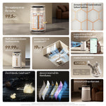 โหลดภาพลงในตัวดูแกลเลอรี, [พรีออเดอร์ 20 วัน] Dreame FP10 Pet Air Purifier | เครื่องฟอกอากาศ | ระบบทำความสะอาดตัวเอง | กำจัดขนสัตว์ | ฆ่าเชื้อ UVC | กรอง PM2.5 | กำจัดฟอร์มาลดีไฮด์ | ดับกลิ่นสองพลัง - Dreame Thailand
