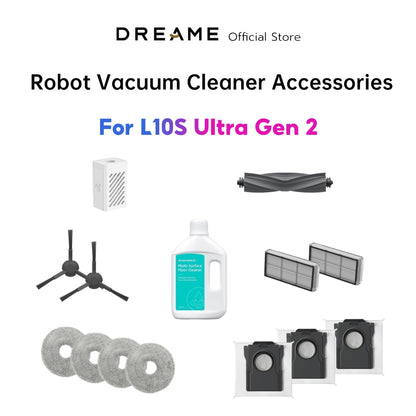Dreame L10S Ultra Gen 2 Accessories | อุปกรณ์เสริมหุ่นยนต์ดูดฝุ่น - Dreame Thailand
