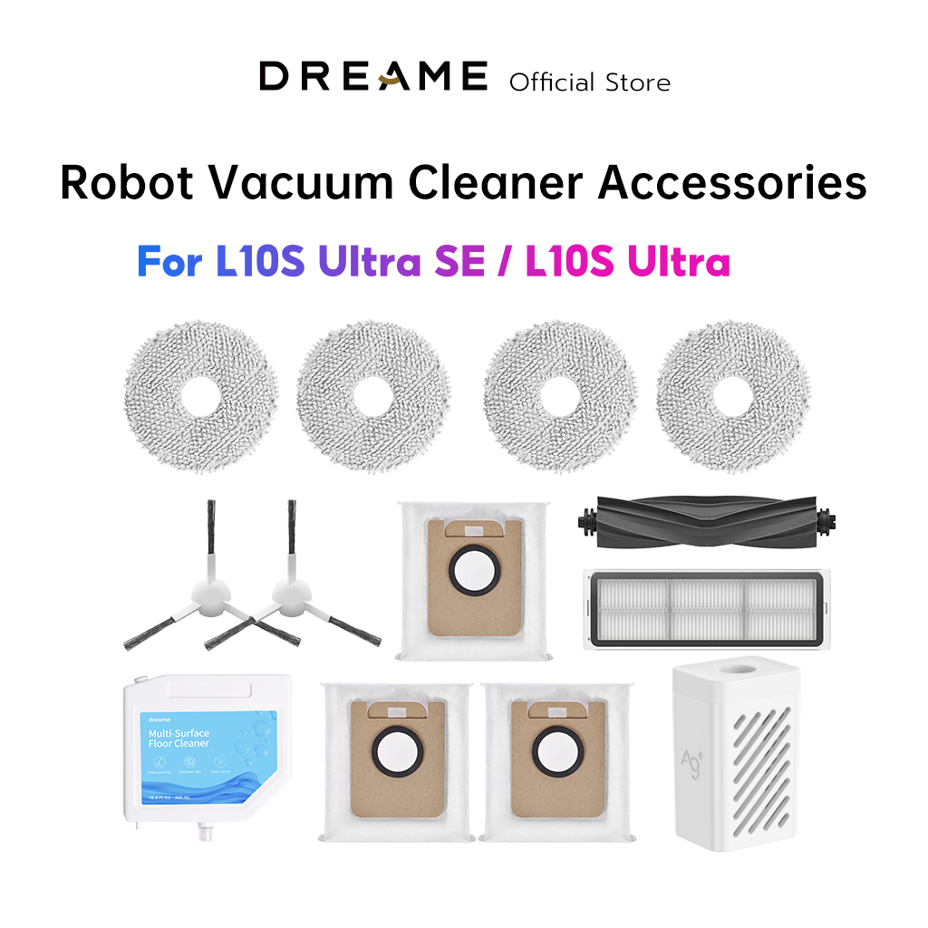 Dreame L10S Ultra SE / L10S Ultra Accessories อุปกรณ์เสริมหุ่นยนต์ดูดฝุ่น - Dreame Thailand