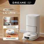 โหลดภาพลงในตัวดูแกลเลอรี, Dreame Bot L10 Ultra Robot Vacuum and Mop Cleaner หุ่นยนต์ดูดฝุ่น ถูพื้น ซักผ้าถู อบผ้าแห้ง เติมน้ำอัตโนมัติ ม็อบหมุนคู่ - Dreame Thailand
