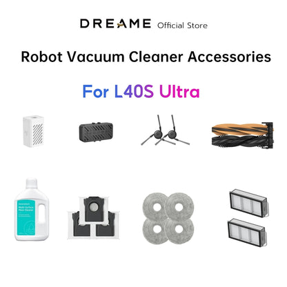 Dreame L40S Ultra Accessories | อุปกรณ์เสริมหุ่นยนต์ดูดฝุ่น - Dreame Thailand