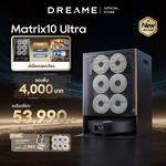 Load image into Gallery viewer, [Hot] Dreame Matrix10 Ultra Robot Vacuum and Mop ฟังก์ชันสลับหัวถูหลายแบบ แรงดูดสูงสุด30kPa ซักผ้าม็อปด้วยน้ำร้อน100℃ - Dreame Thailand
