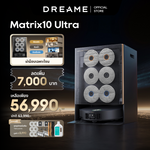 โหลดภาพลงในตัวดูแกลเลอรี, [Hot] Dreame Matrix10 Ultra Robot Vacuum and Mop ฟังก์ชันสลับหัวถูหลายแบบ แรงดูดสูงสุด30kPa ซักผ้าม็อปด้วยน้ำร้อน100℃ - Dreame Thailand
