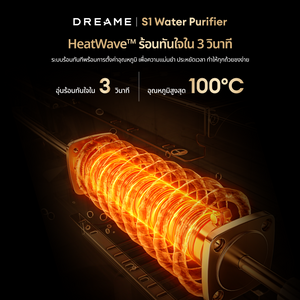 [Pre-order] Dreame 3in1 S1 Water Purifier การทำน้ำแข็ง การทำความเย็น น้ำร้อนใน 3 วินาที ประหยัดพลังงาน 30%