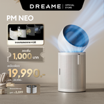 โหลดภาพลงในตัวดูแกลเลอรี, [2026 NEW] Dreame AirPursue PM NEO Air Purifiers กำจัดฟอร์มาลดีไฮด์ 99.24% ครอบคลุม 30–36㎡ ระบบกรองอัจฉริยะ
