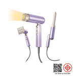 将图片加载到图库查看器，[NEW] Dreame Pocket Pro High-Speed Hair Dryer 300 ล้านไอออนลบ ลมแรง 70 ม./วินาที บำรุงผม พร้อมหัวเป่าหลากหลายทรง - Dreame Thailand
