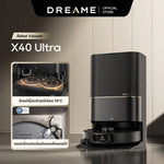 Load image into Gallery viewer, [HOT] Dreame Bot X40 Ultra สีดำ ระบบแขนไบโอนิคคู่ ล้างผ้าม็อบด้วยน้ำร้อน 70°C - Dreame Thailand
