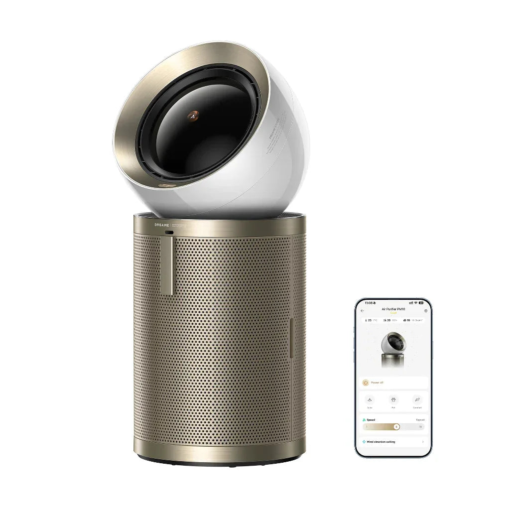 Dreame PM10 Smart Air Purifier เครื่องฟอกอากาศ | โหมดสัตว์เลี้ยง | ครอบคลุมพื้นที่กว้าง กำจัดฟอร์มาลดีไฮด์ - Dreame Thailand
