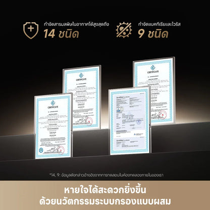 Dreame PM10 Smart Air Purifier เครื่องฟอกอากาศ | โหมดสัตว์เลี้ยง | ครอบคลุมพื้นที่กว้าง กำจัดฟอร์มาลดีไฮด์ - Dreame Thailand